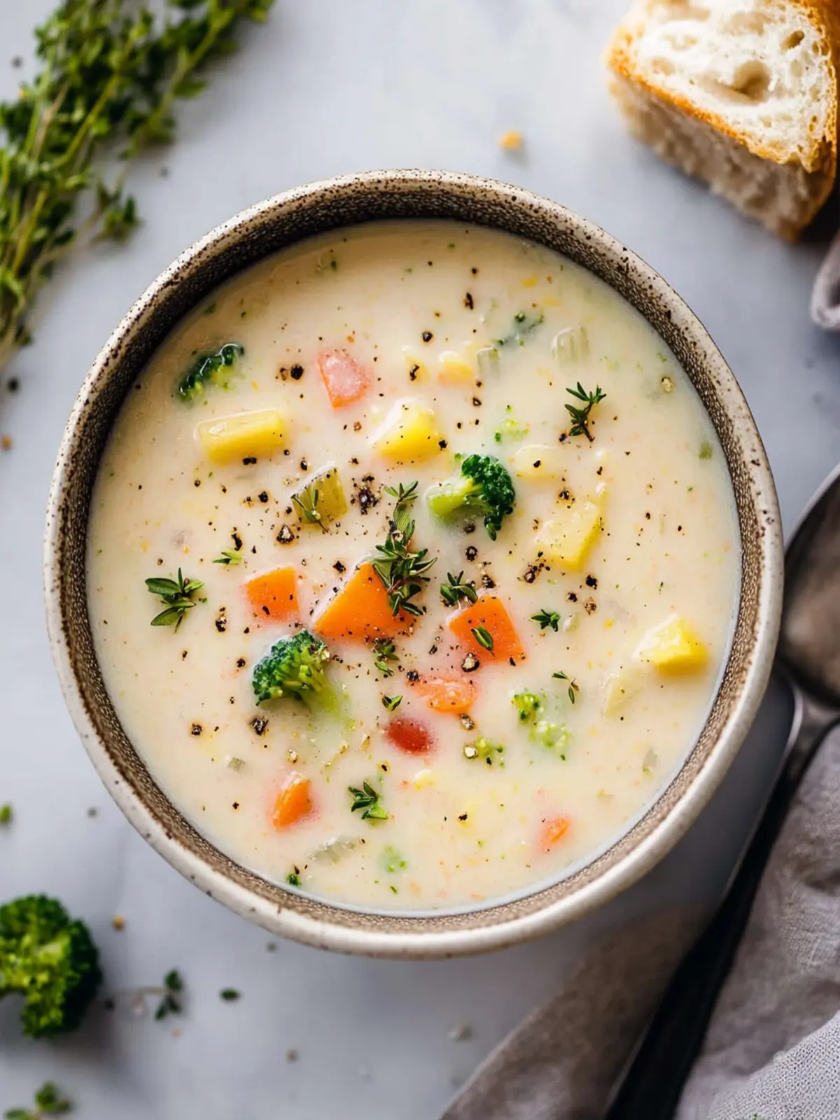 Cozy Up with This Delicious Creamy Vegetable Soup Recipe 4 Creamy Vegetable Soup