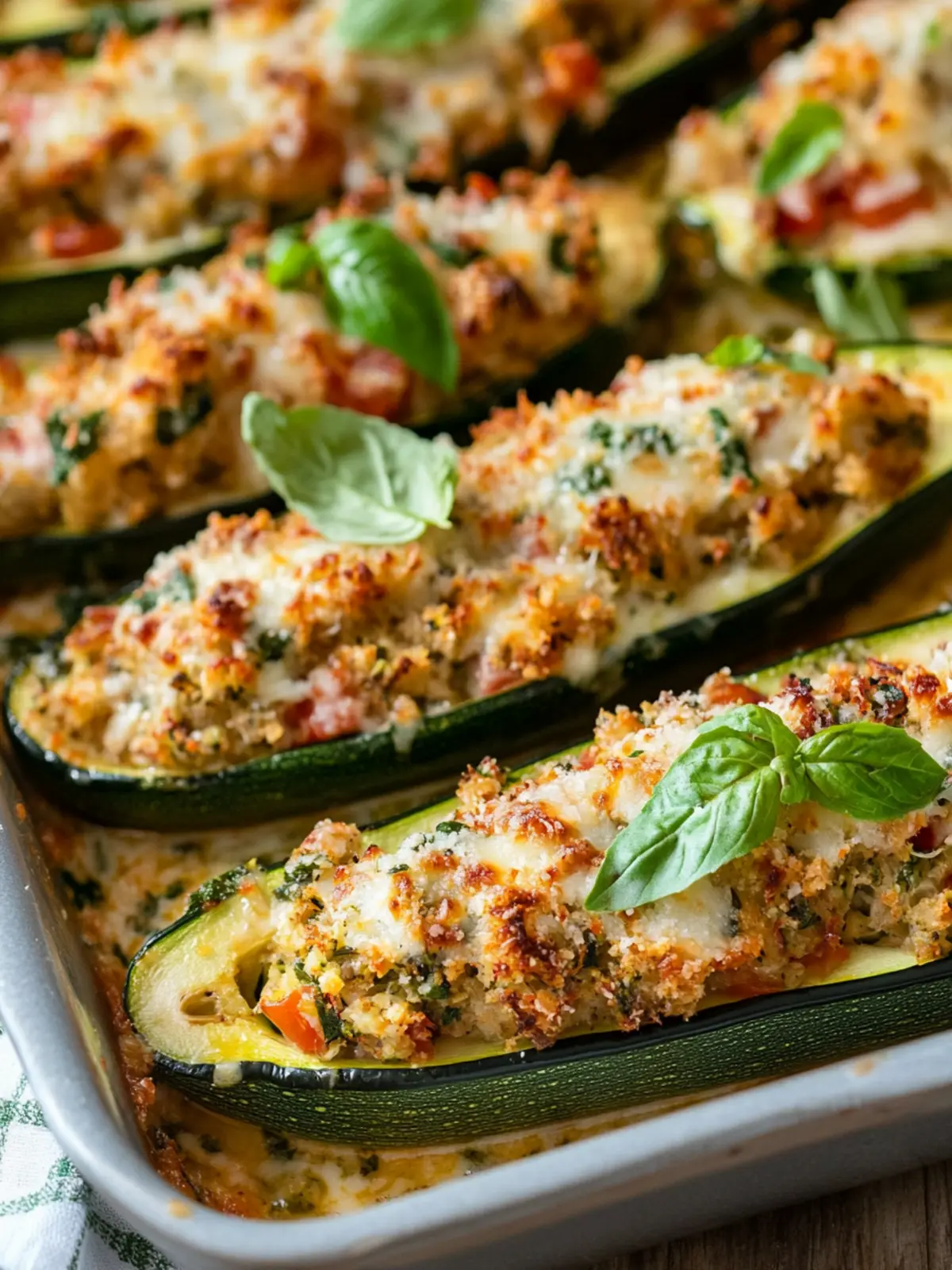 Delicious Italian Stuffed Zucchini for a Cozy Family Meal 3 Italian Stuffed Zucchini