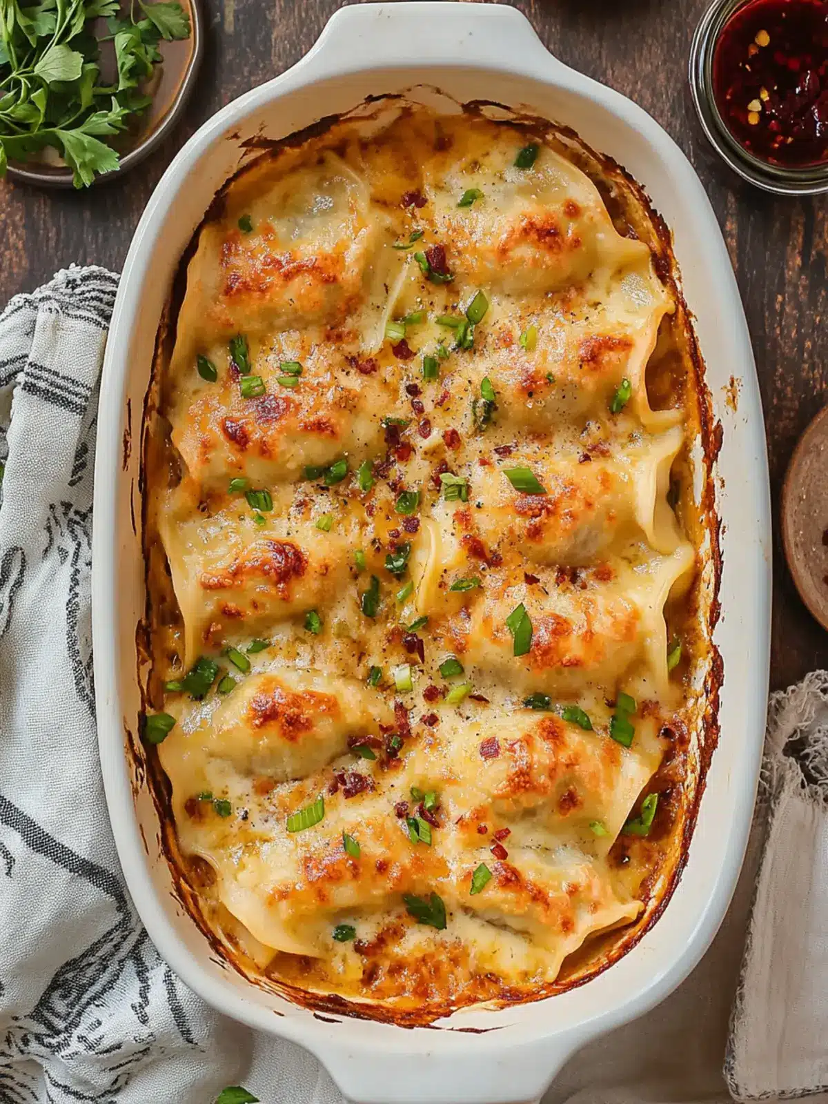 Irresistible Viral Trader Joe's Dumpling Bake You’ll Love 5 Viral Trader Joe's Dumpling Bake
