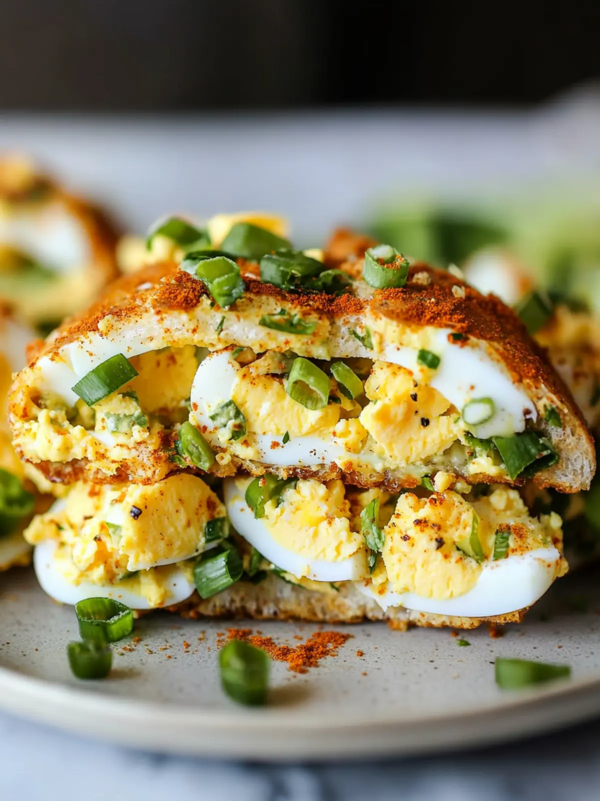 Crispy Egg Salad: A Flavor-Packed Twist on a Classic! 3 Crispy Egg Salad