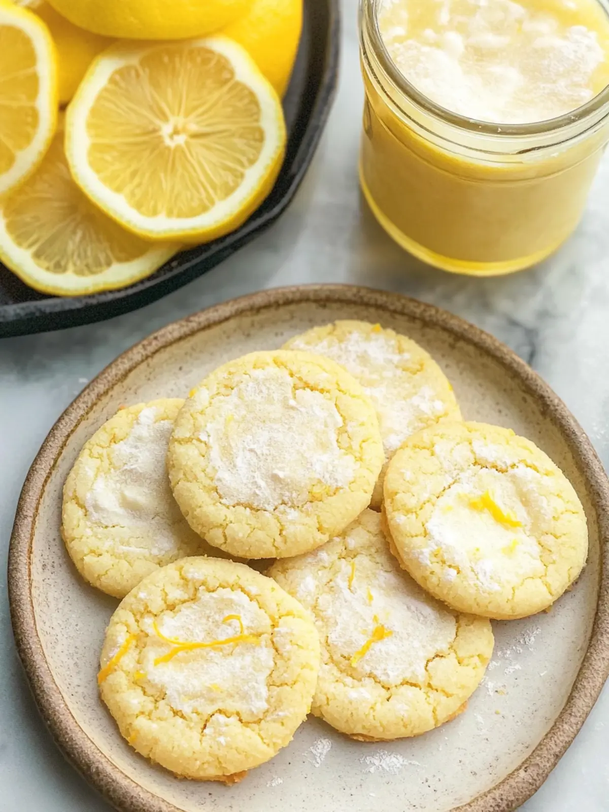 Soft & Chewy Lemon Cookies That Brighten Your Day 5 Soft & Chewy Lemon Cookies