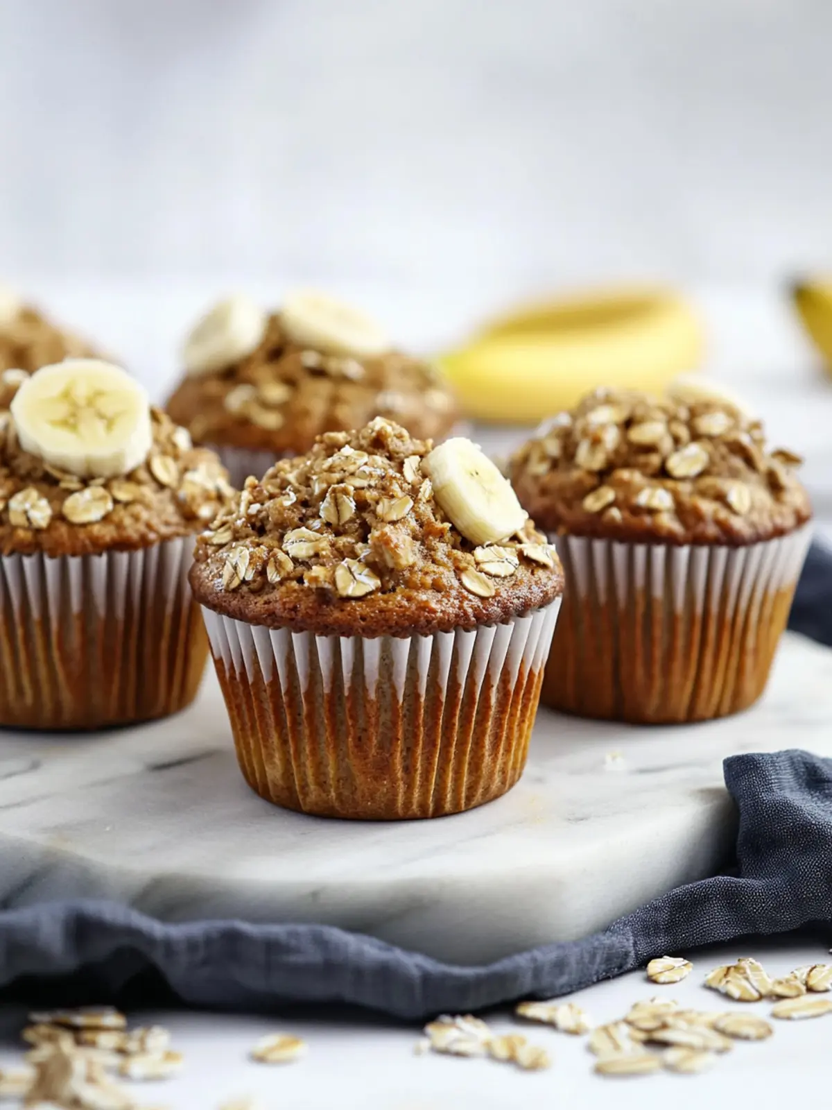 Healthy Banana Oatmeal Muffins That Everyone Will Love 3 Healthy Banana Oatmeal Muffins