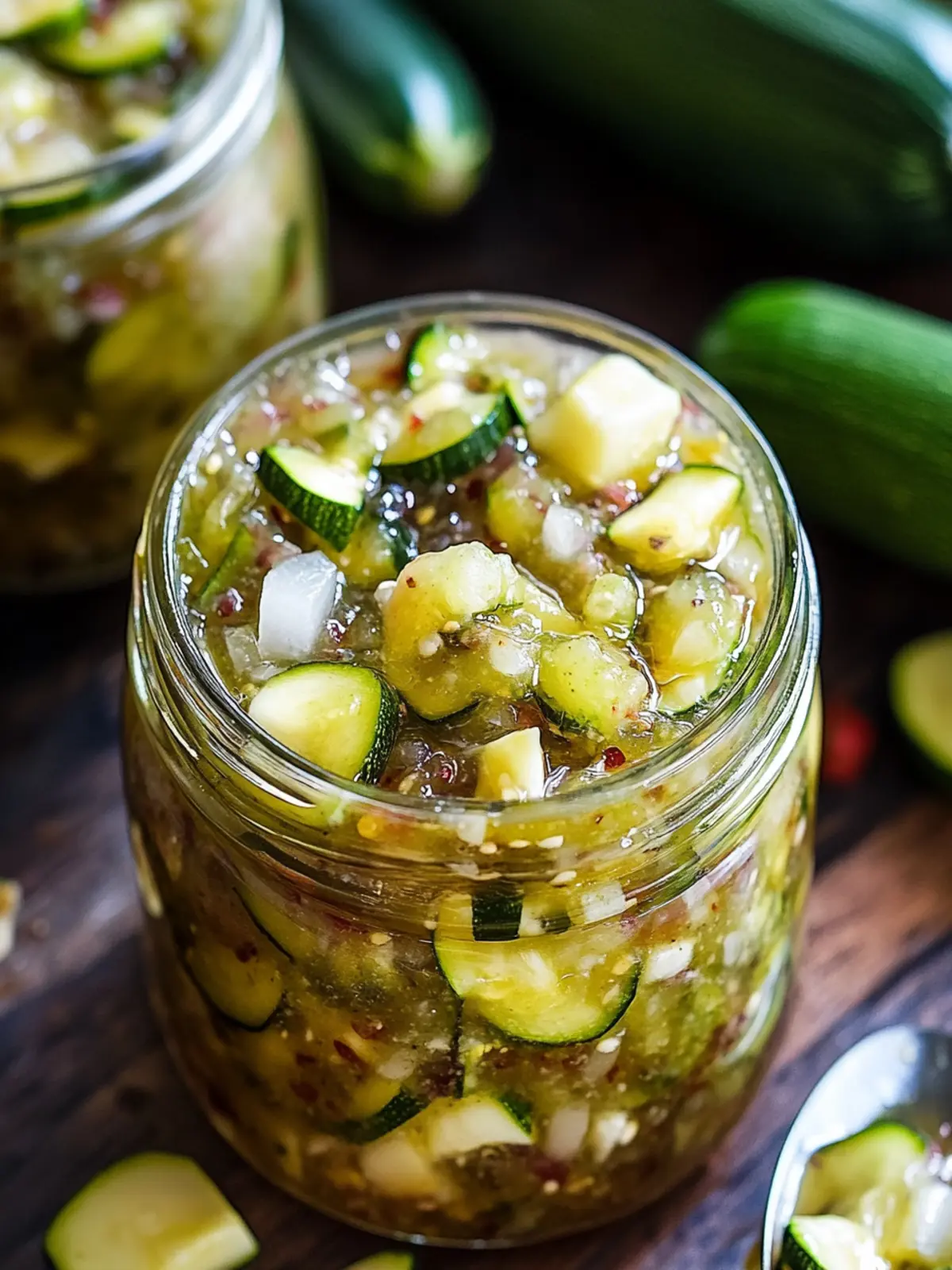 Classic Tangy Bread and Butter Zucchini Relish for Your Summer Table 3 Classic Tangy Bread and Butter Zucchini Relish