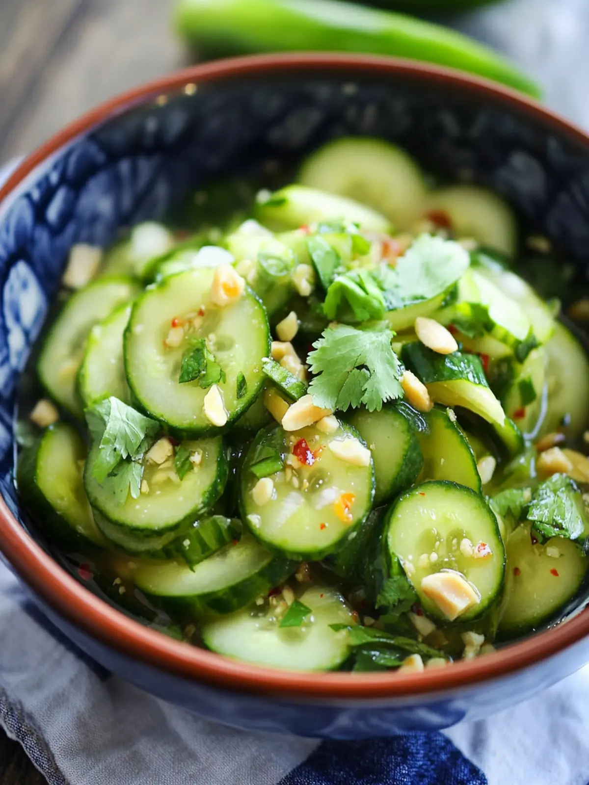 Zesty Thai Cucumber Salad for a Fresh Home-Cooked Delight 4 Thai Cucumber Salad