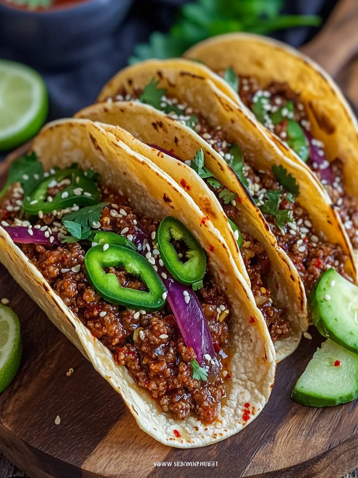 Savory Slow Cooker Korean Ground Beef Tacos for Taco Night Bliss 4 Savory Slow Cooker Korean Ground Beef Tacos