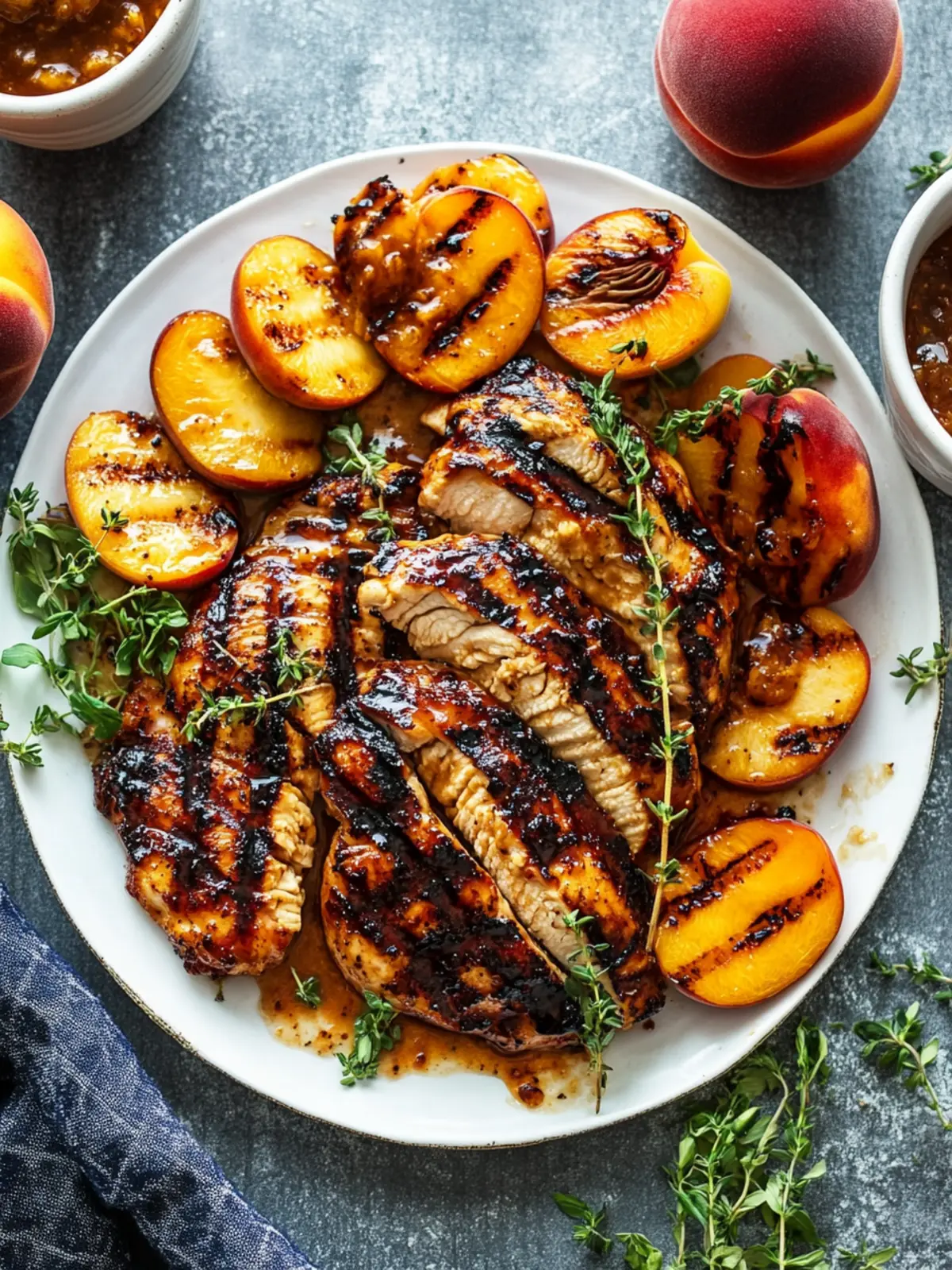 Saucy Grilled Peach Chicken That Will Wow Your Summer Guests 4 Saucy Grilled Peach Chicken