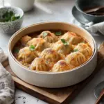 Quick and Customizable One-Pan Dumpling Bake Delight 9 Dumpling Bake