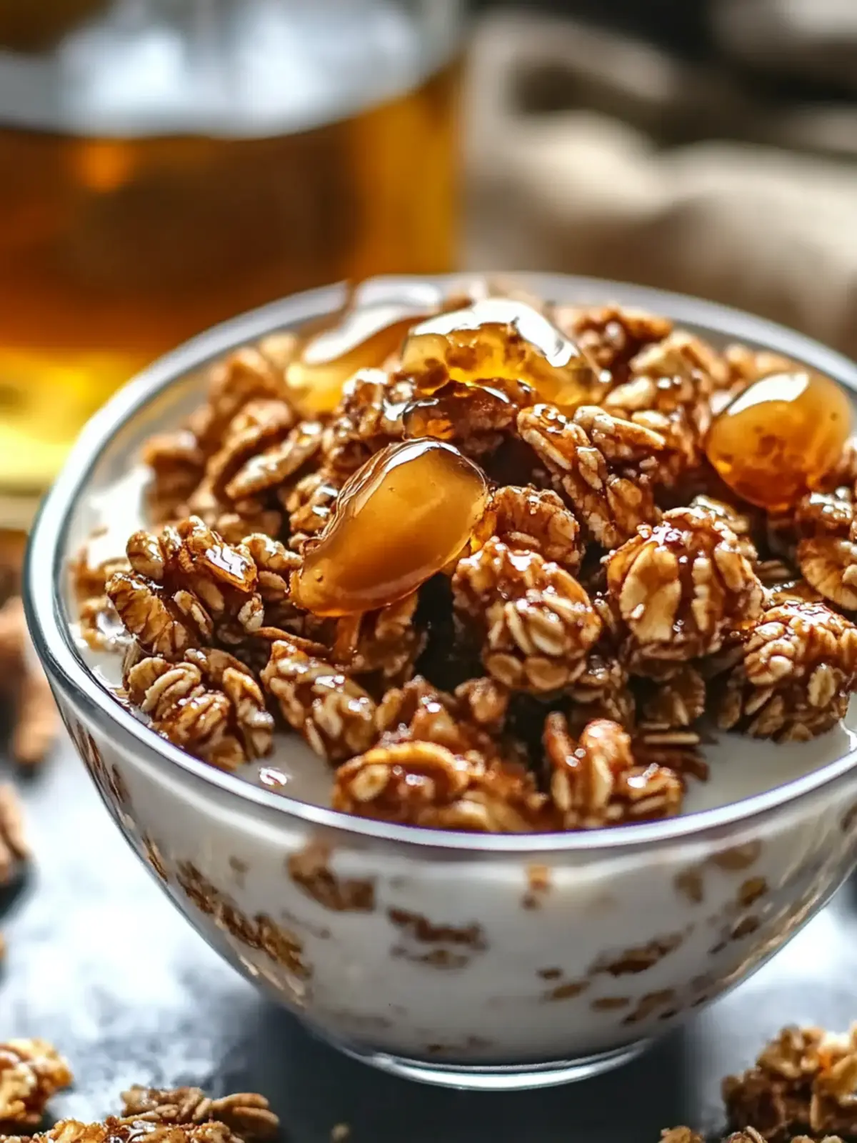Make Crunchy Golden Maple Pecan Granola at Home Today 3 Golden Maple Pecan Granola