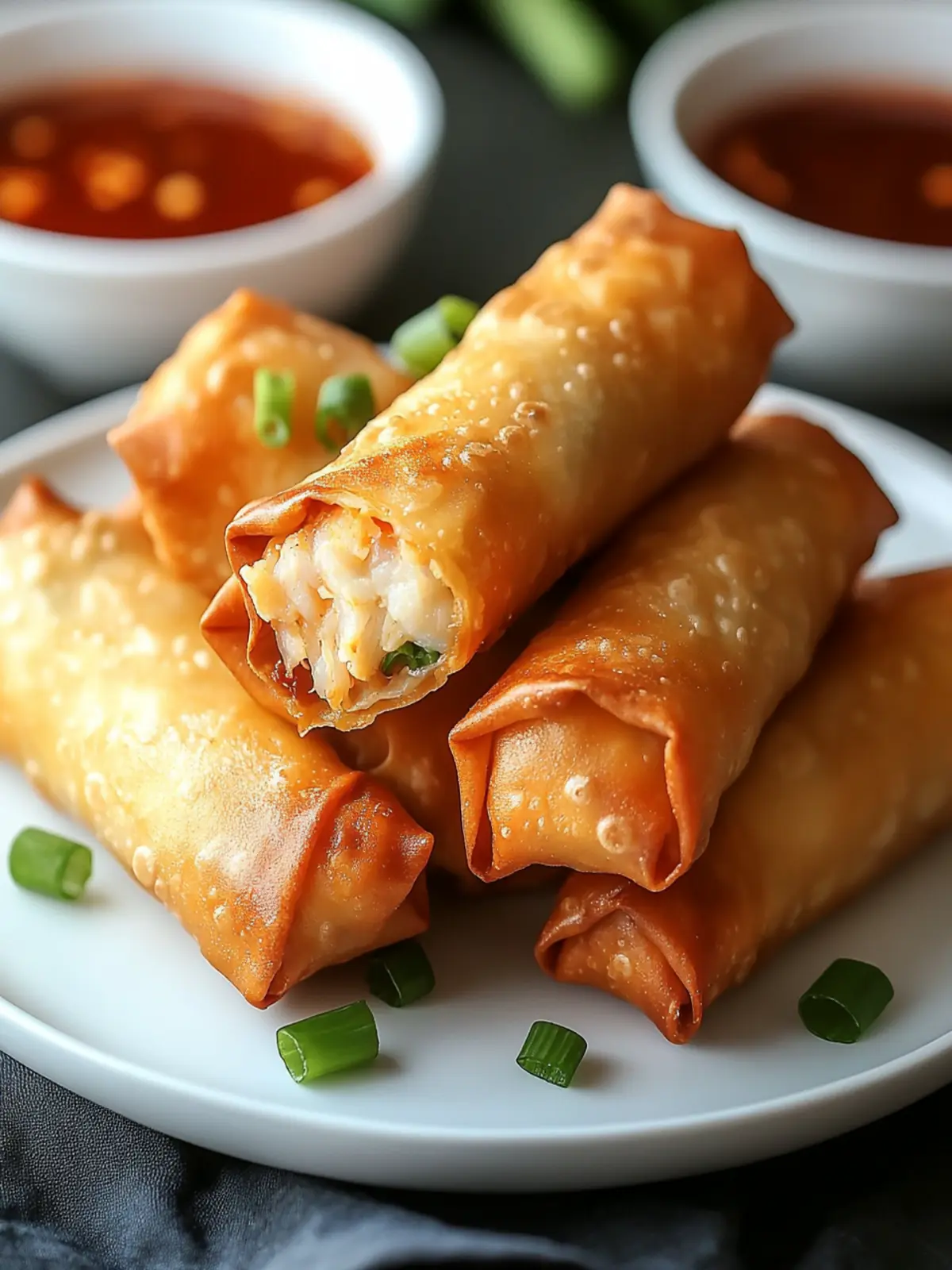 Crispy Crab Rangoon Egg Rolls for Your Next Game Day Feast 3 Crab Rangoon Egg Rolls
