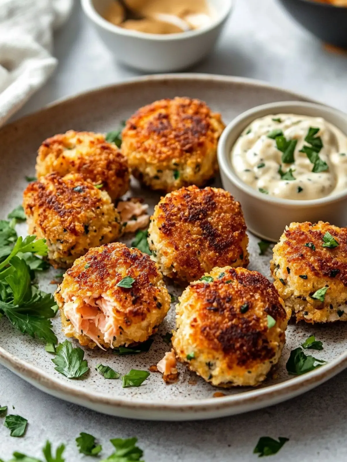 Crispy Pan Fried Salmon Croquettes That Everyone Will Love 5 Crispy Pan Fried Salmon Croquettes