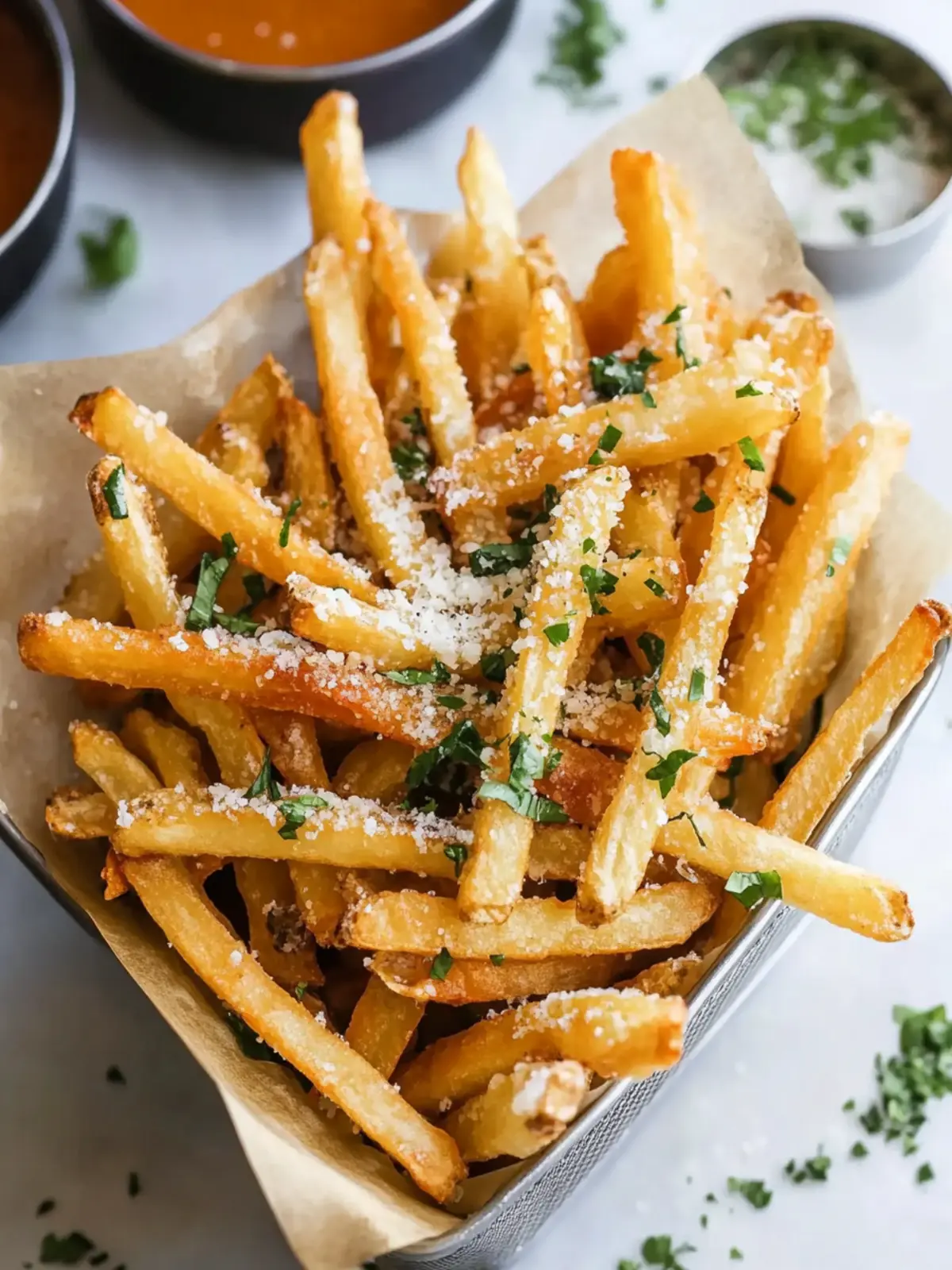 Crispy Garlic Parmesan Fries That Beat Takeout Every Time 5 Crispy Garlic Parmesan Fries