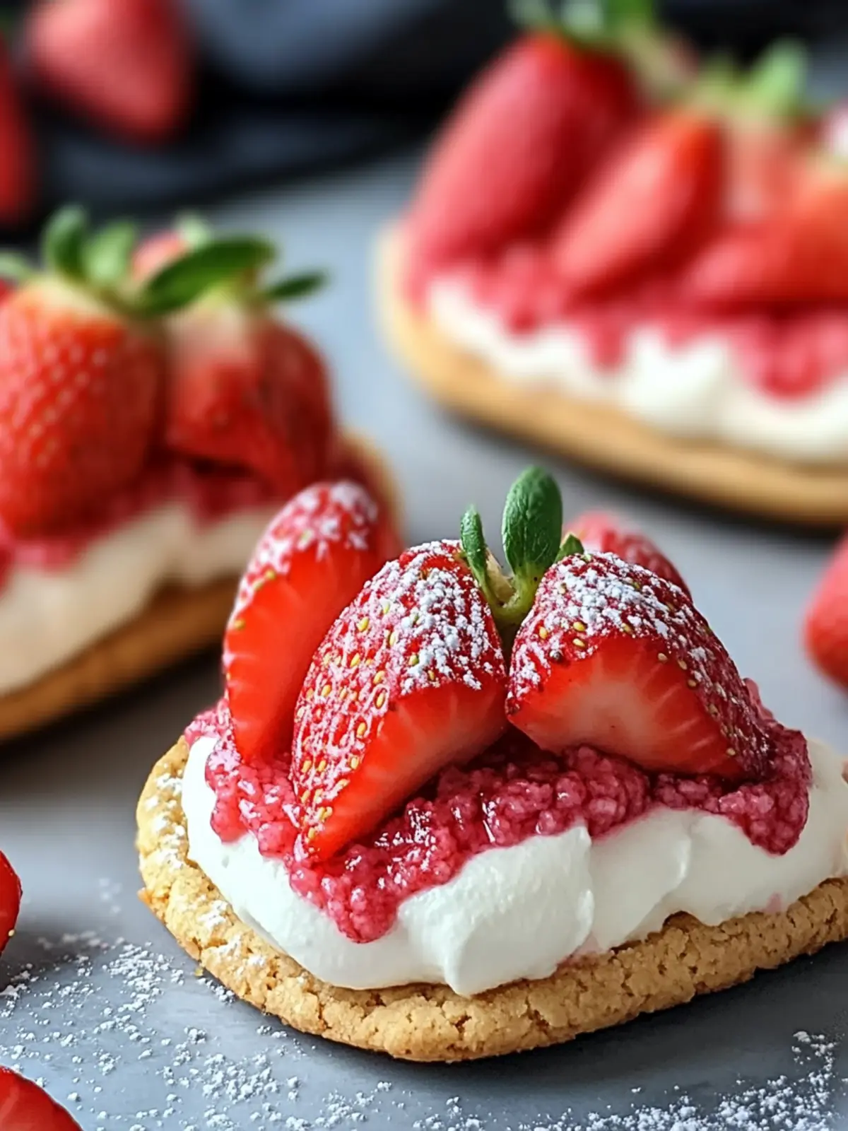 Delightful Strawberry Cookie Boats for a Sweet Treat Adventure 3 Strawberry Cookie Boats