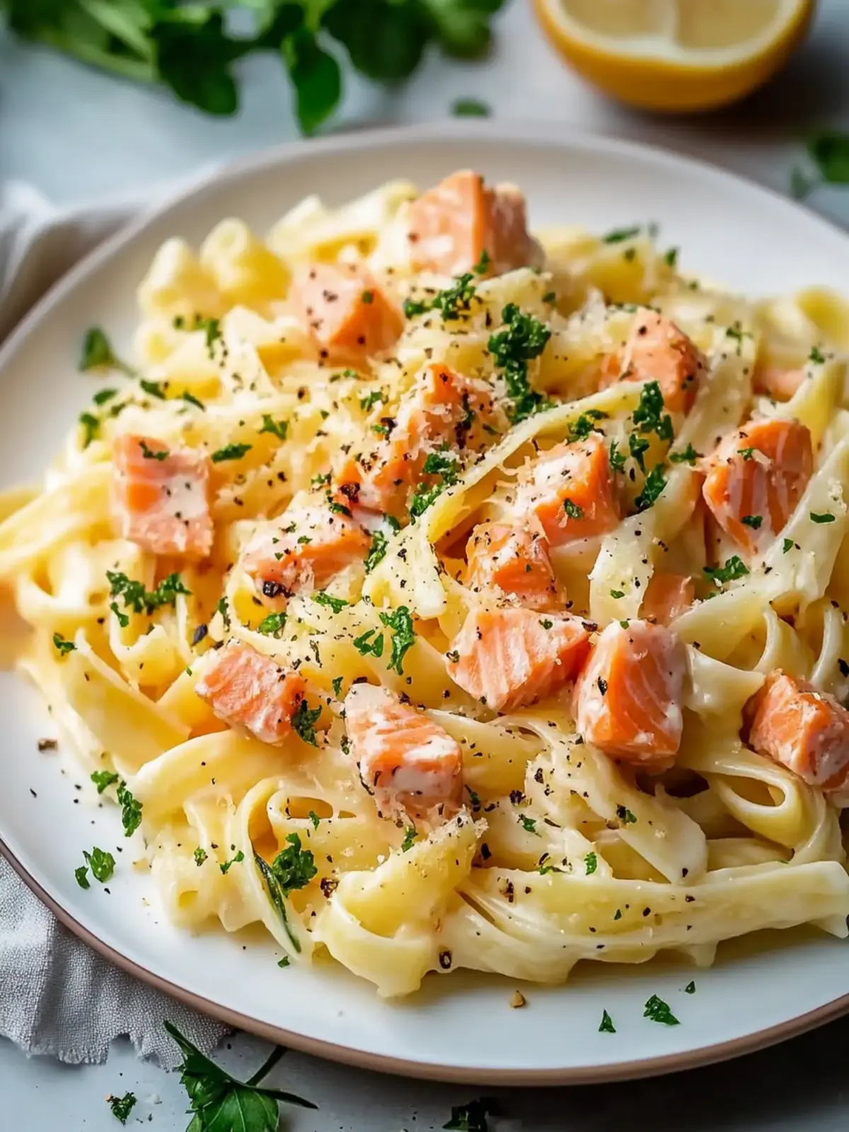 Tasty Salmon Pasta Without Cream: A Light Weeknight Delight 3 Tasty Salmon Pasta Without Cream