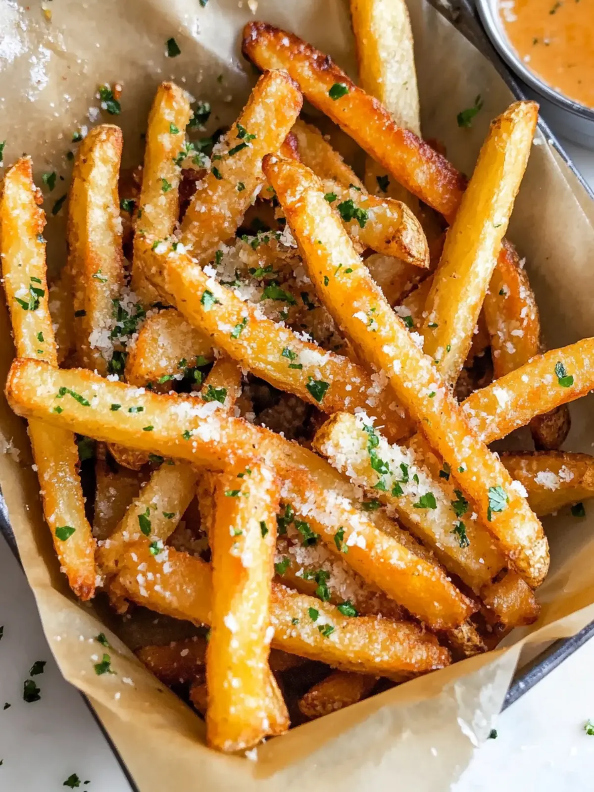 Crispy Garlic Parmesan Fries That Beat Takeout Every Time 2 Crispy Garlic Parmesan Fries