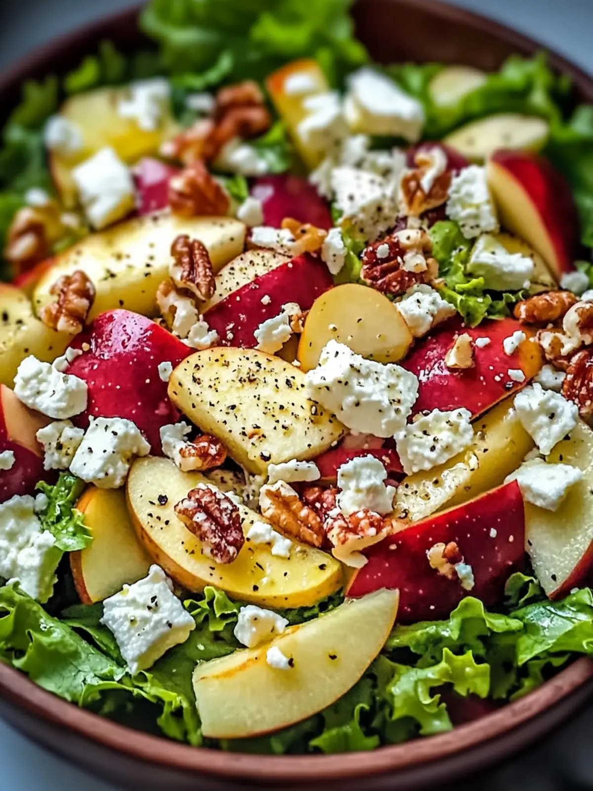 Delicious Vibrant Honeycrisp Apple Feta Salad for Fall Joy 4 Vibrant Honeycrisp Apple Feta Salad