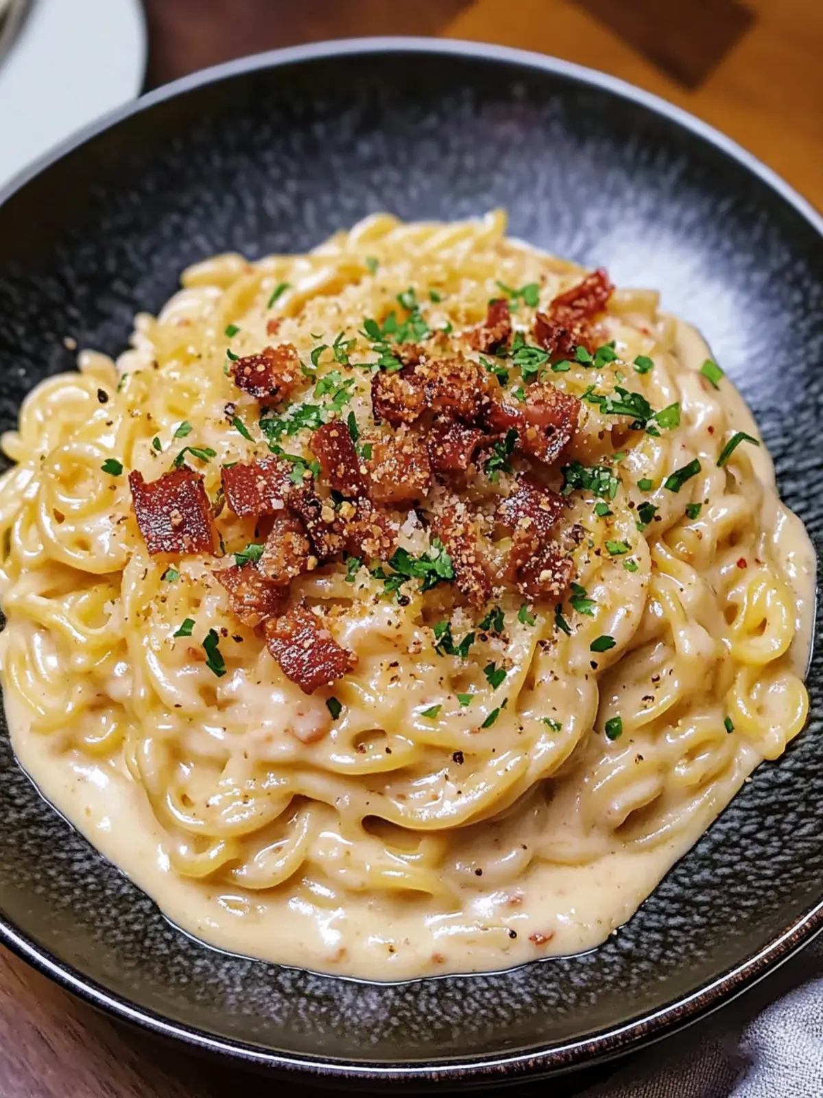 Creamy Ramen Carbonara: Your New Favorite Comfort Food Delight 4 Creamy Ramen Carbonara