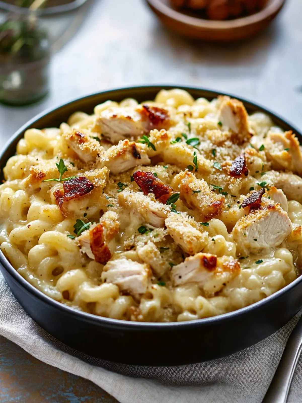 Creamy Chicken Ranch Macaroni and Cheese for Ultimate Comfort 2 Chicken Ranch Macaroni and Cheese