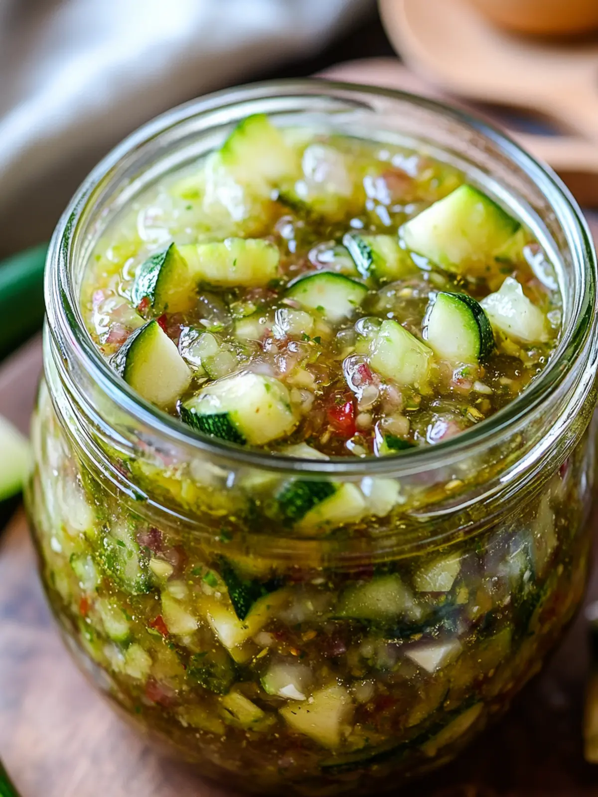 Classic Tangy Bread and Butter Zucchini Relish for Your Summer Table 2 Classic Tangy Bread and Butter Zucchini Relish