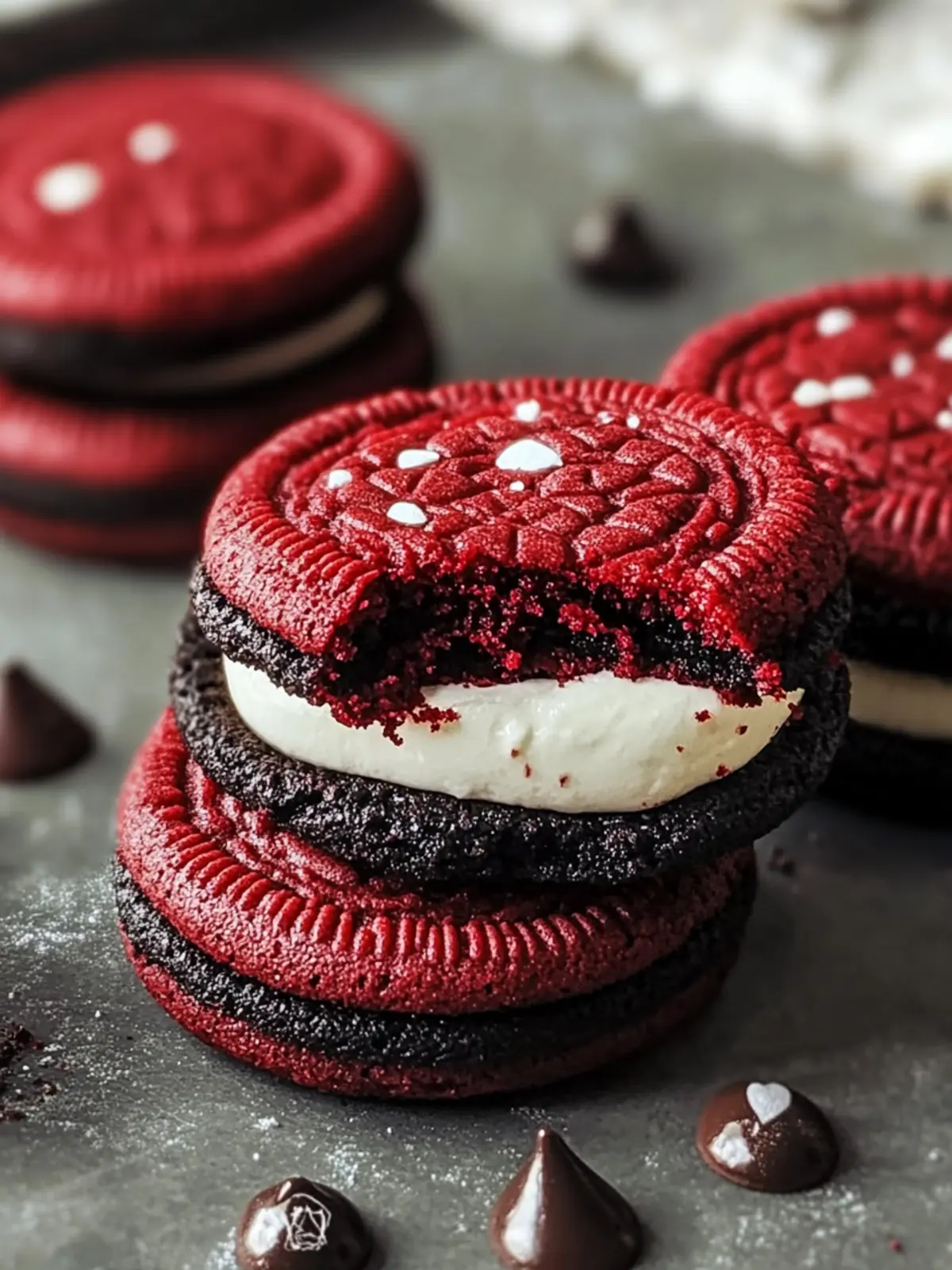 Mouthwatering Red Velvet Oreo Cookies to Satisfy Your Cravings 2 Red Velvet Oreo