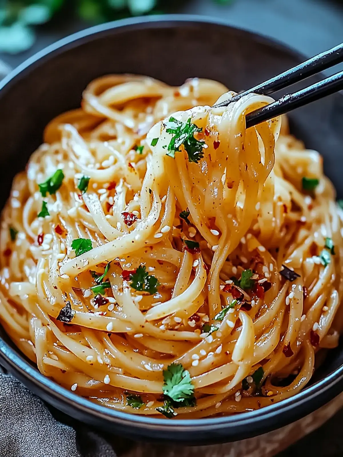 Garlic Chili Oil Noodles: A Spicy Vegan Adventure in 10 Minutes 4 Garlic Chili Oil Noodles