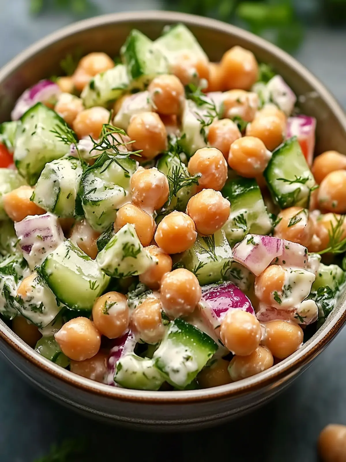 Creamy Chickpea Salad That Will Wow Your Taste Buds 3 Creamy Chickpea Salad