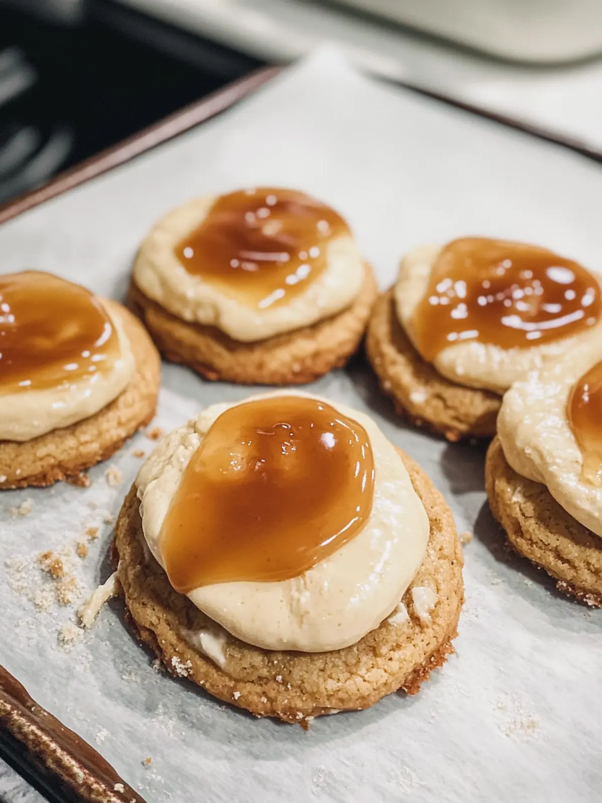 Irresistible Salted Caramel Cheesecake Cookies You’ll Adore 5 Salted Caramel Cheesecake Cookies