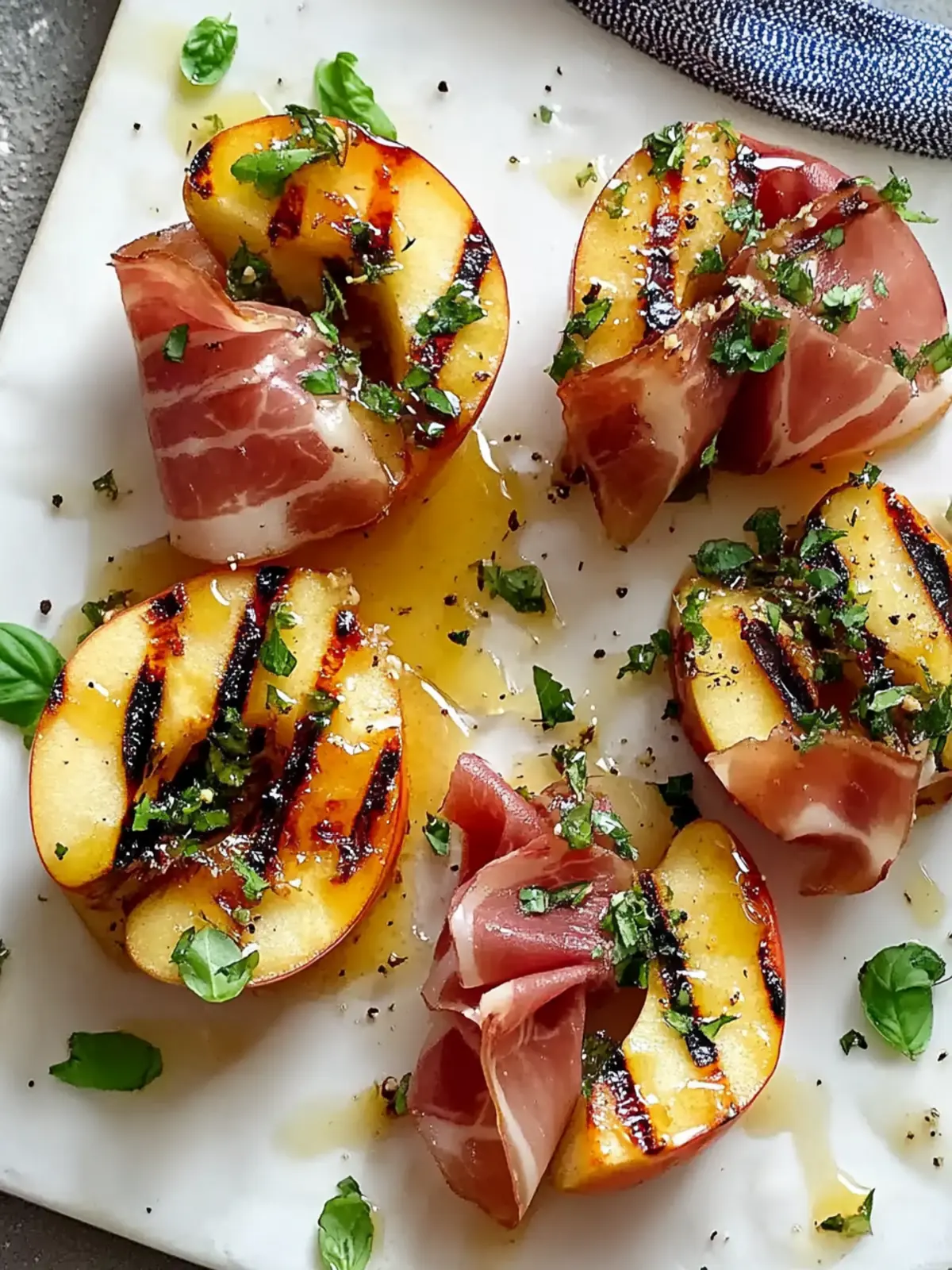 Grilled Apples with Prosciutto and Honey for a Sweet & Savory Treat 2 Grilled Apples with Prosciutto and Honey (Sweet & Savory)