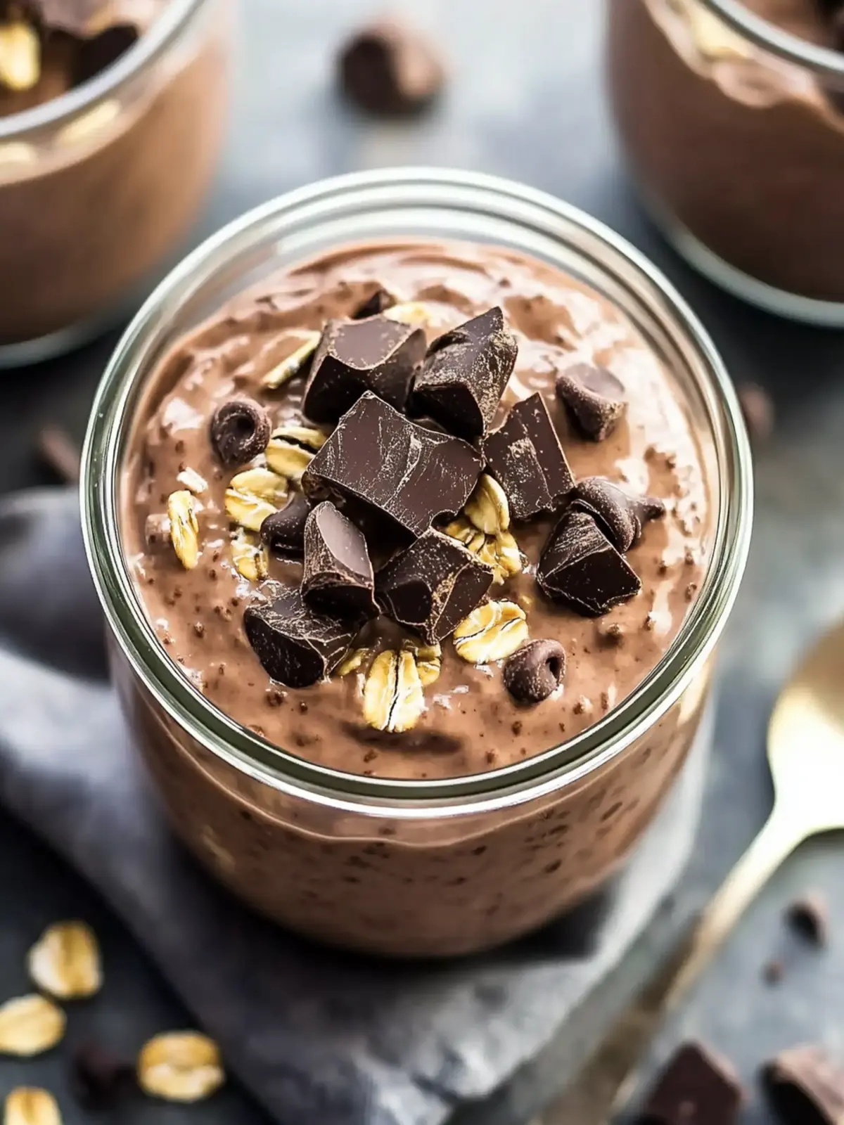 Chocolate Protein Overnight Oats for a Delicious Energy Boost 5 Chocolate Protein Overnight Oats