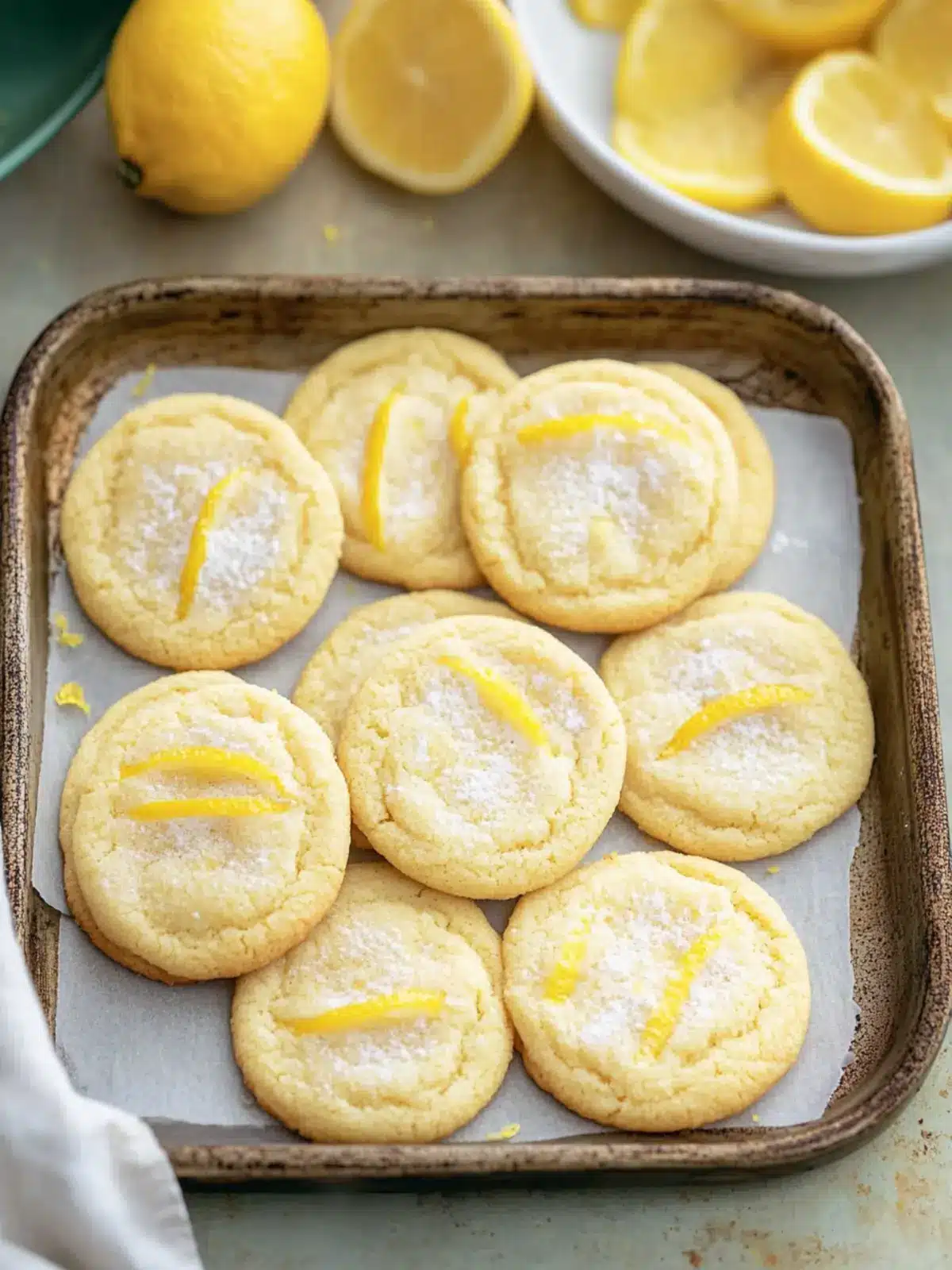 Soft & Chewy Lemon Cookies That Brighten Your Day 4 Soft & Chewy Lemon Cookies