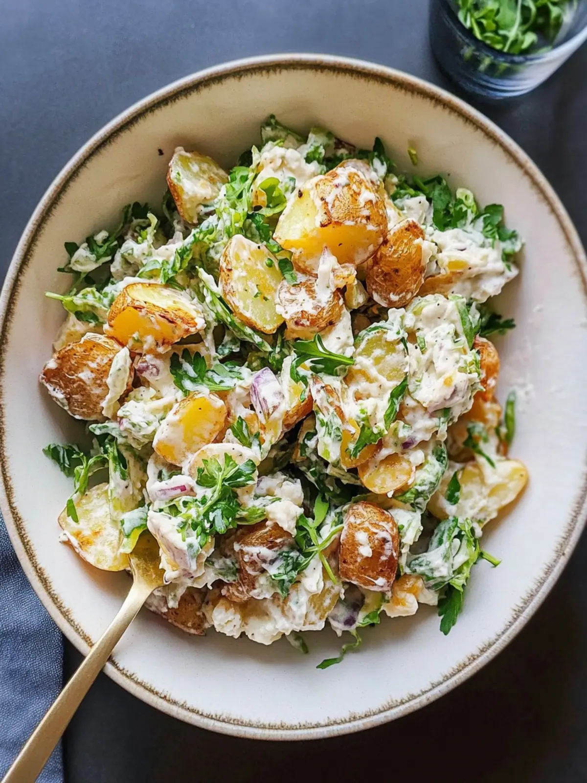 Crispy Smashed Potato Salad: Your New Summer Favorite! 5 Crispy Smashed Potato Salad