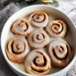 Fluffy and Irresistible Cinnamon Rolls with Creamy Glaze Delight 9 Fluffy and Irresistible Cinnamon Rolls with a Sweet Cinnamon-Sugar Filling and Creamy Glaze