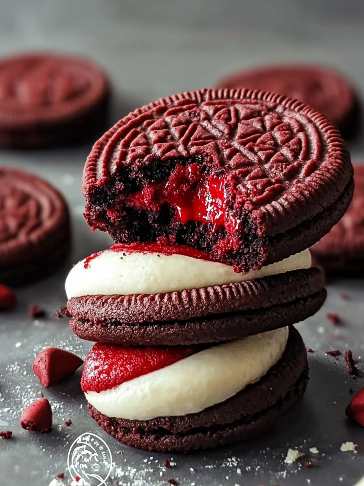 Mouthwatering Red Velvet Oreo Cookies to Satisfy Your Cravings 3 Red Velvet Oreo