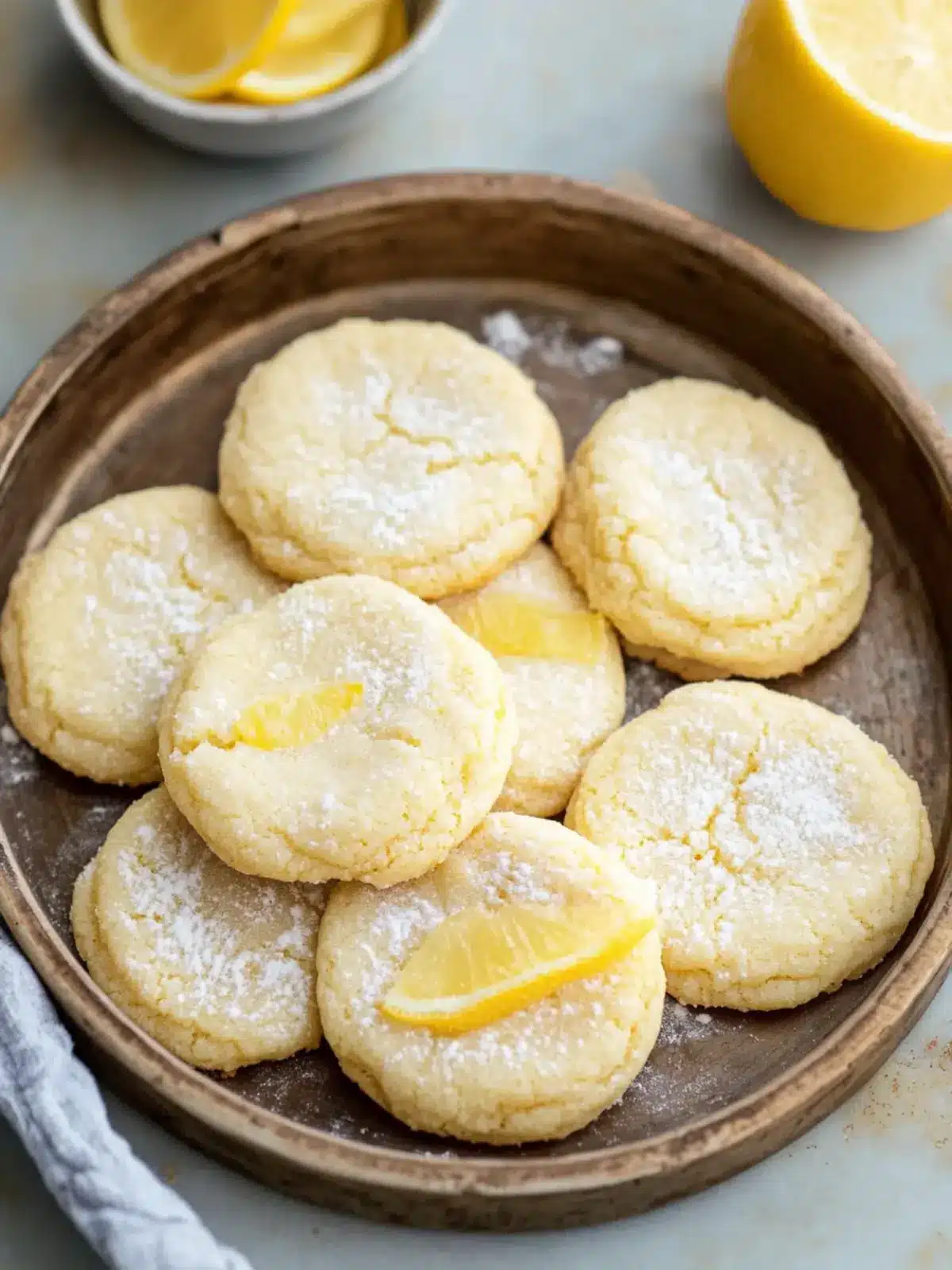 Soft & Chewy Lemon Cookies That Brighten Your Day 2 Soft & Chewy Lemon Cookies