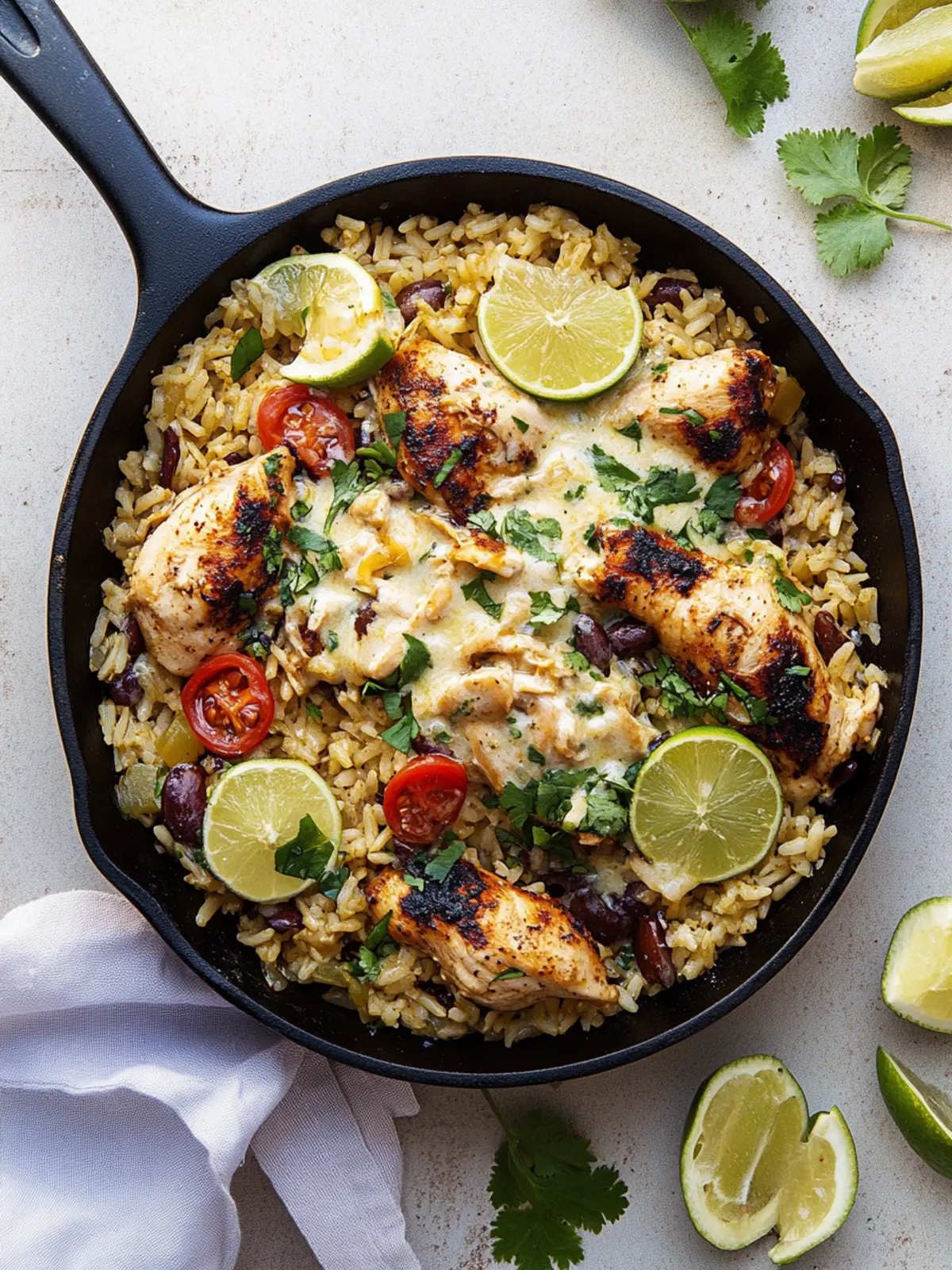 Salsa Verde Chicken & Rice Skillet: The Ultimate One-Pan Delight 3 Salsa Verde Chicken & Rice Skillet
