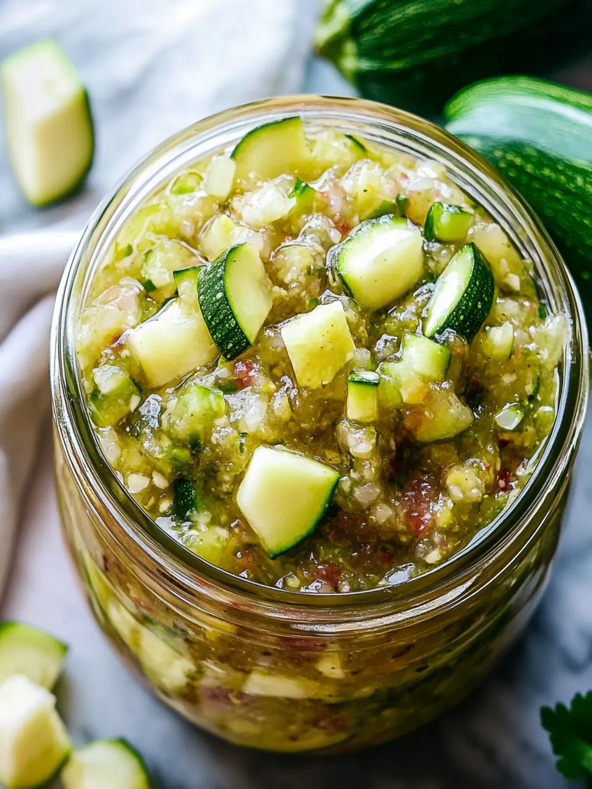 Classic Tangy Bread and Butter Zucchini Relish for Your Summer Table 4 Classic Tangy Bread and Butter Zucchini Relish