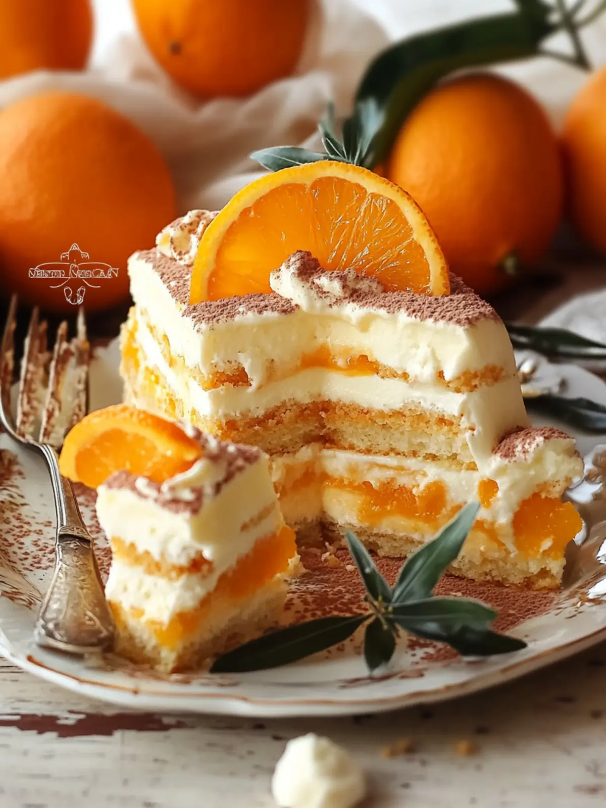 Delicious Vegan Orange Tiramisu for a Guilt-Free Indulgence 4 Vegan Orange Tiramisu