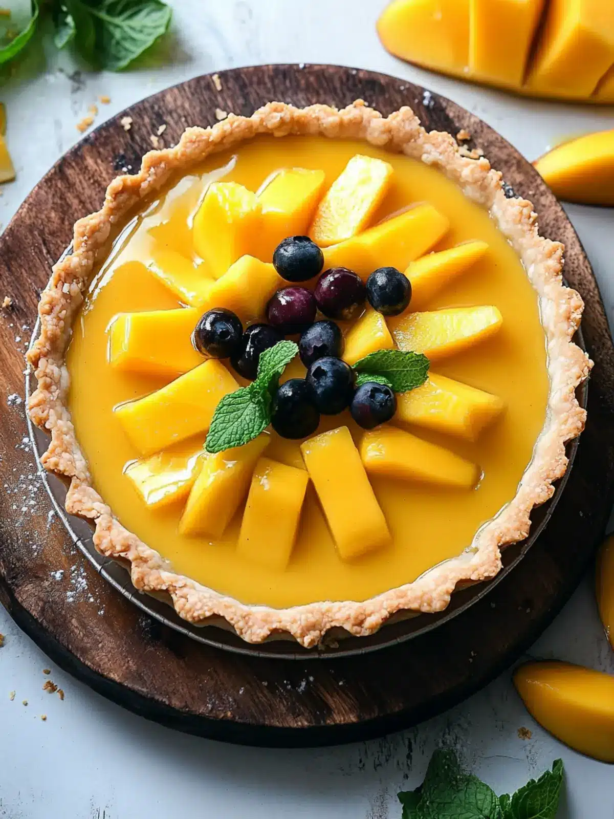 Delightful Mango Curd Tart Recipe for Your Sweet Cravings 3 Mango Curd Tart Recipe