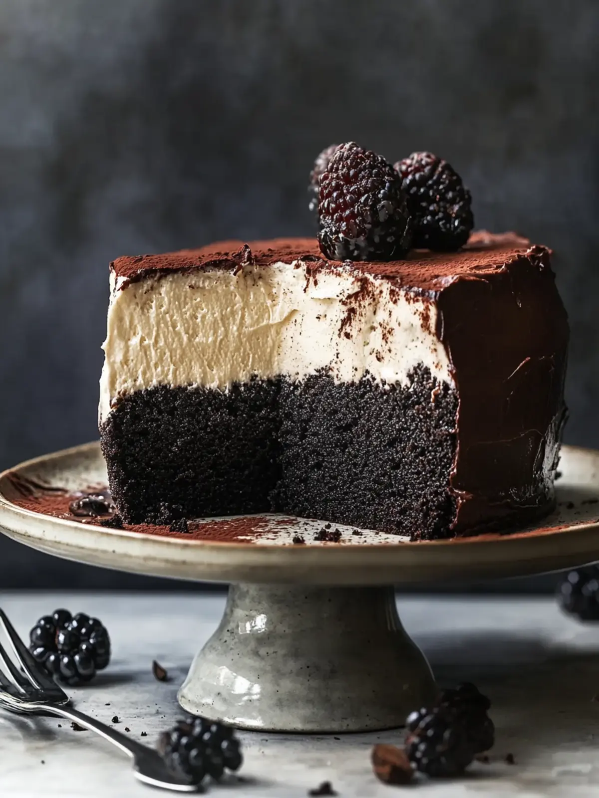 Indulge in Decadence: Delightful Black Cocoa Cake Recipe 2 Black Cocoa Cake