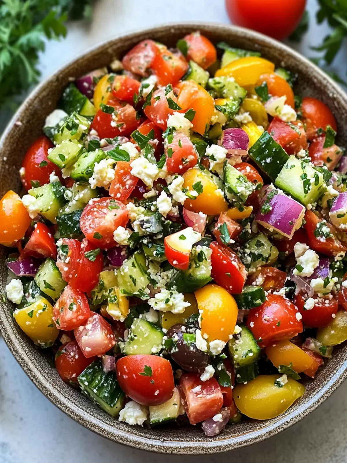 Mediterranean Chopped Salad: Fresh, Easy, and Totally Irresistible 4 Mediterranean Chopped Salad
