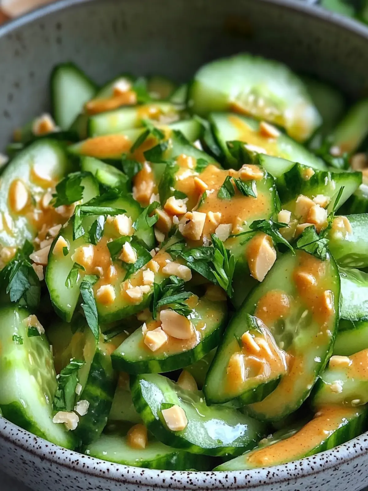 Easy Cucumber and Peanut Butter Salad Recipe for Refreshing Flavor 5 Easy Cucumber and Peanut Butter Salad Recipe
