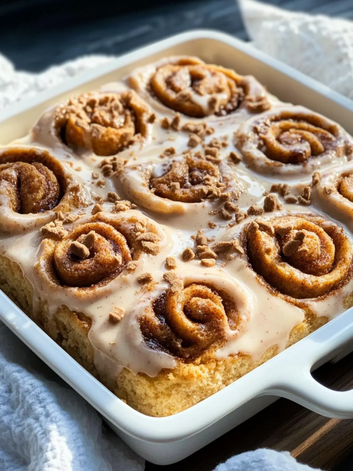 Irresistibly Soft and Fluffy Biscoff Cinnamon Rolls Recipe 3 Soft and Fluffy Biscoff Cinnamon Rolls
