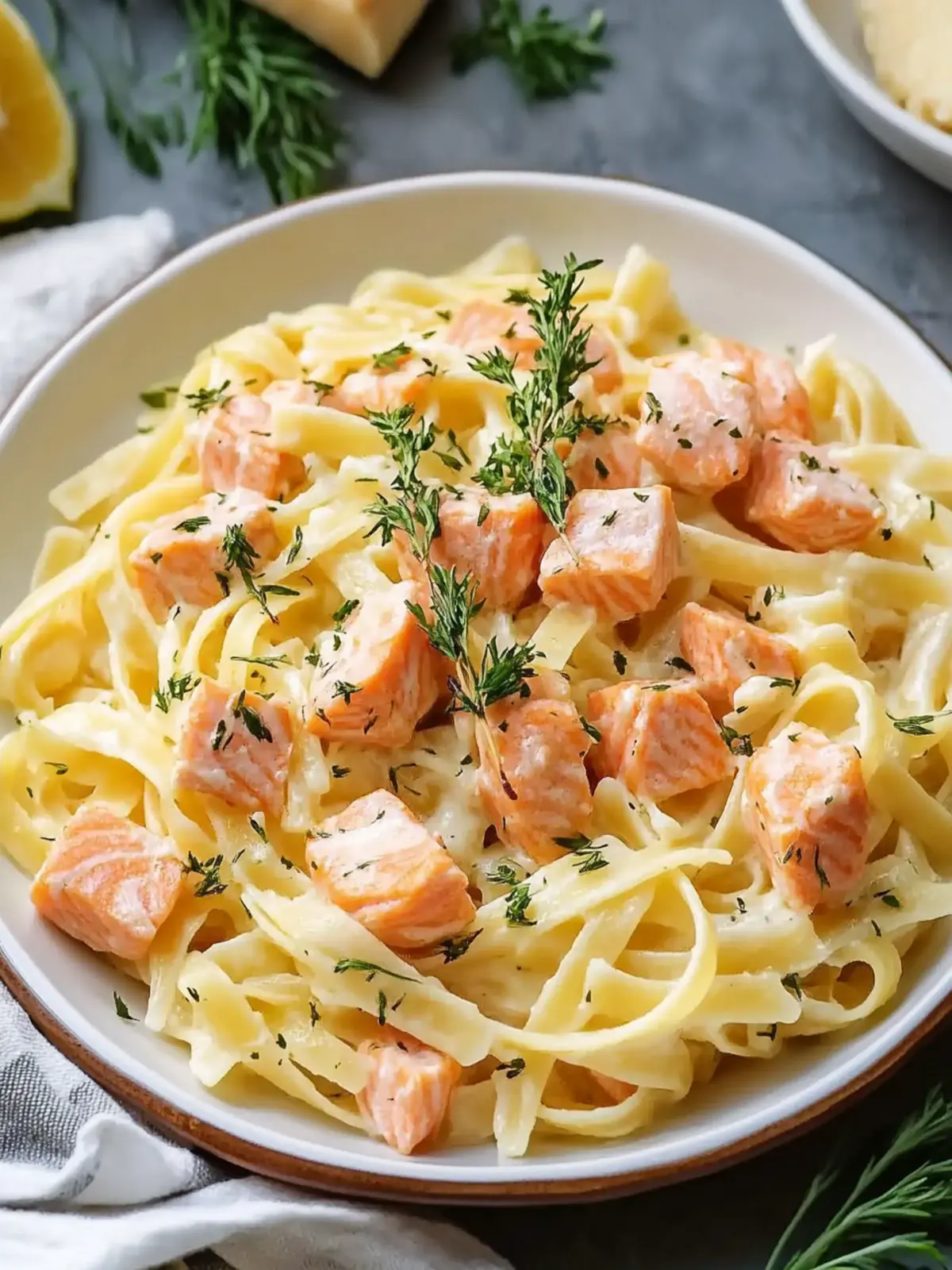 Tasty Salmon Pasta Without Cream: A Light Weeknight Delight 2 Tasty Salmon Pasta Without Cream