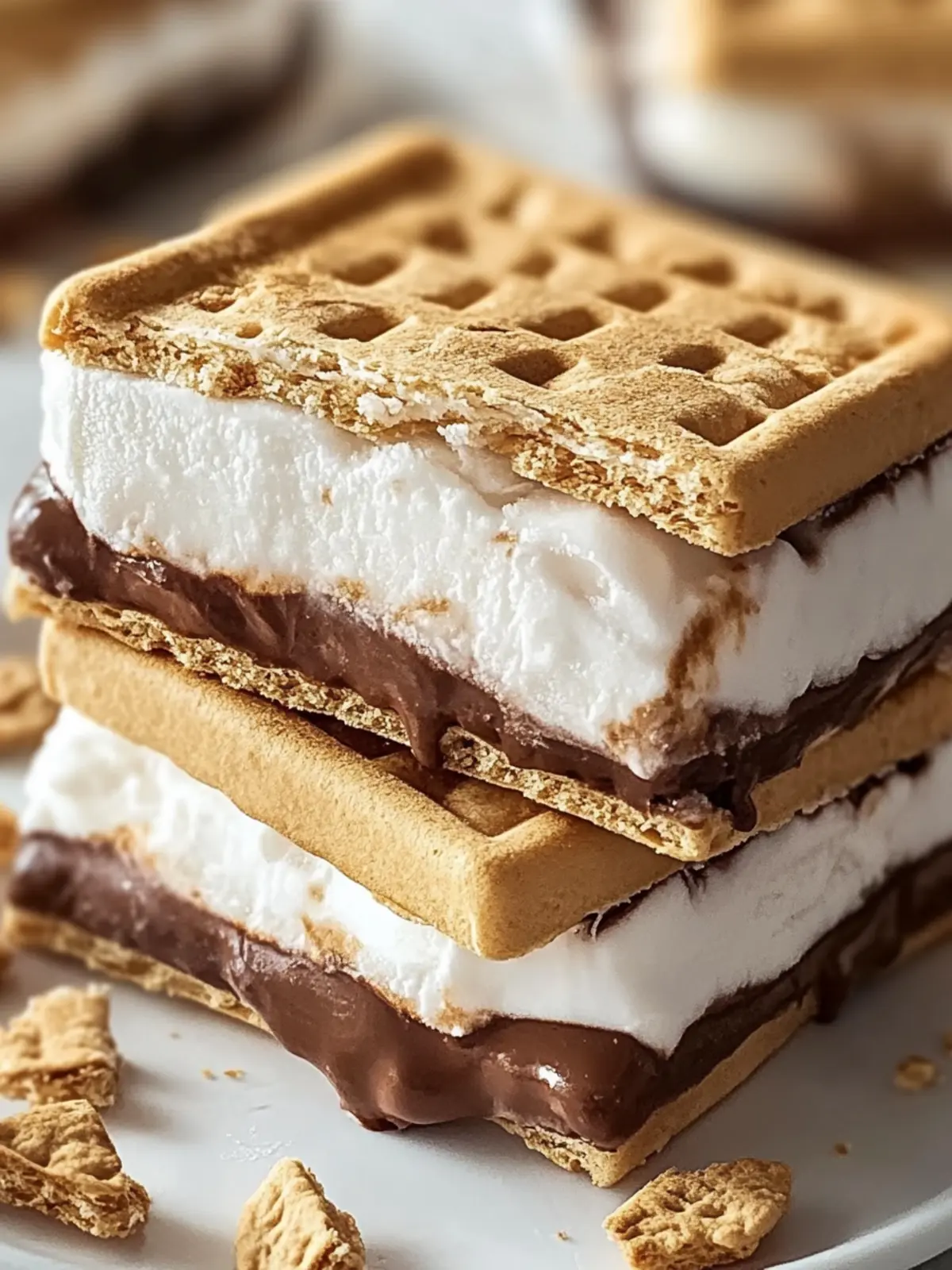 Gooey Frozen S’mores Sandwich: Your Ultimate Summer Indulgence 3 Gooey Frozen S’mores Sandwich