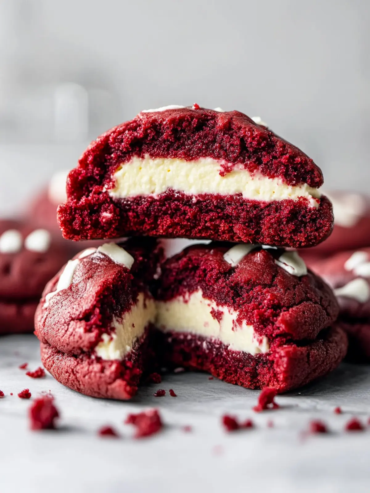 Irresistible Red Velvet Cheesecake Cookies You'll Adore 5 Red Velvet Cheesecake Cookies