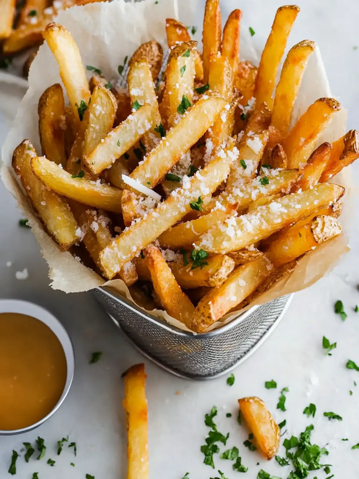 Crispy Garlic Parmesan Fries That Beat Takeout Every Time 4 Crispy Garlic Parmesan Fries