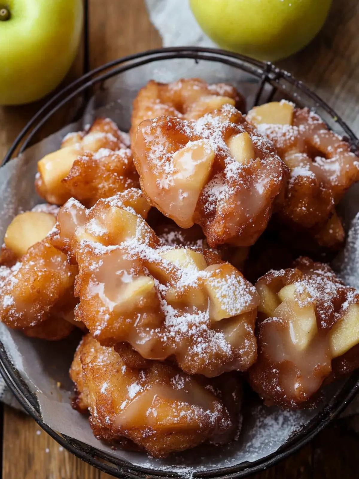 Irresistible Homemade Apple Fritters That You'll Love Making 4 Apple Fritters