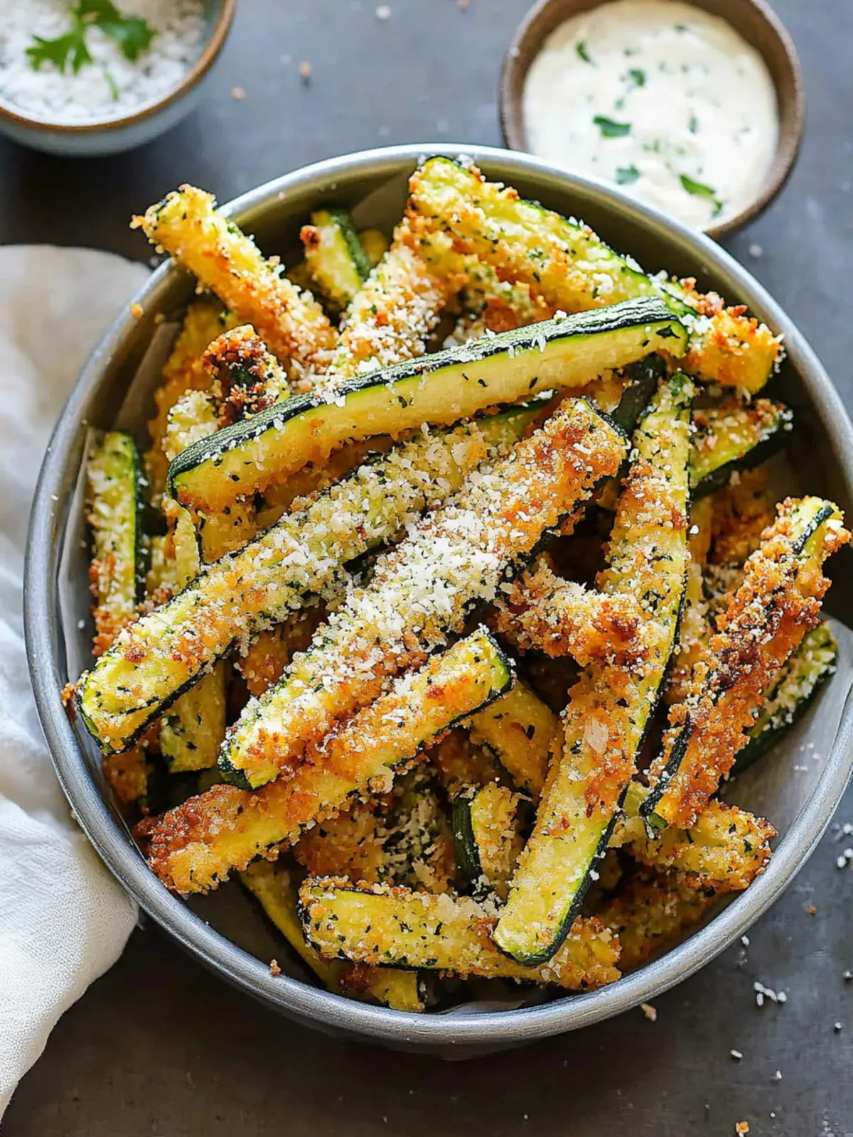 Crispy Parmesan Zucchini Fries You’ll Crave Daily 3 Parmesan Zucchini Fries