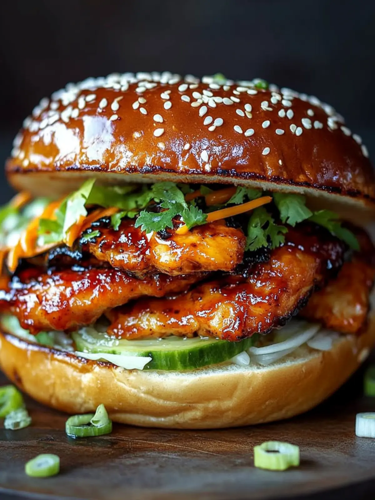 Savor the Flavor: Korean BBQ Chicken Sandwich Adventure 3 Korean BBQ Chicken Sandwich