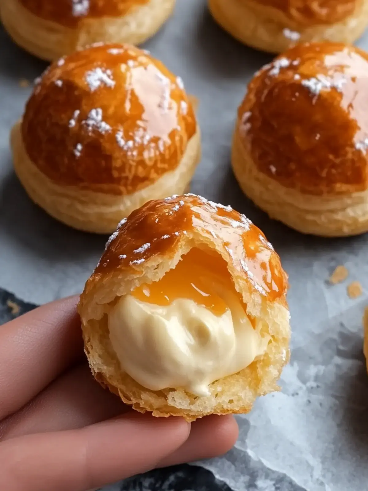 Cream Filled Caramel Puffs That Will Wow Your Guests 4 Cream Filled Caramel Puffs