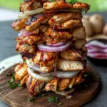 Savory Easy Chicken Shawarma Tower Baked to Perfection 8 Easy Chicken Shawarma Tower Baked in the Oven